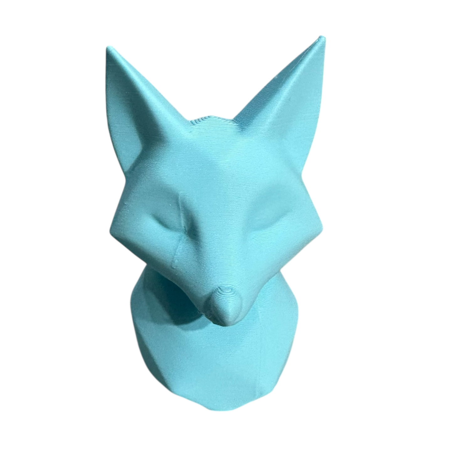 MuZooz™ 3D-Printed Fox Bust Music Shaker – Eco-Friendly PLA Sculpture