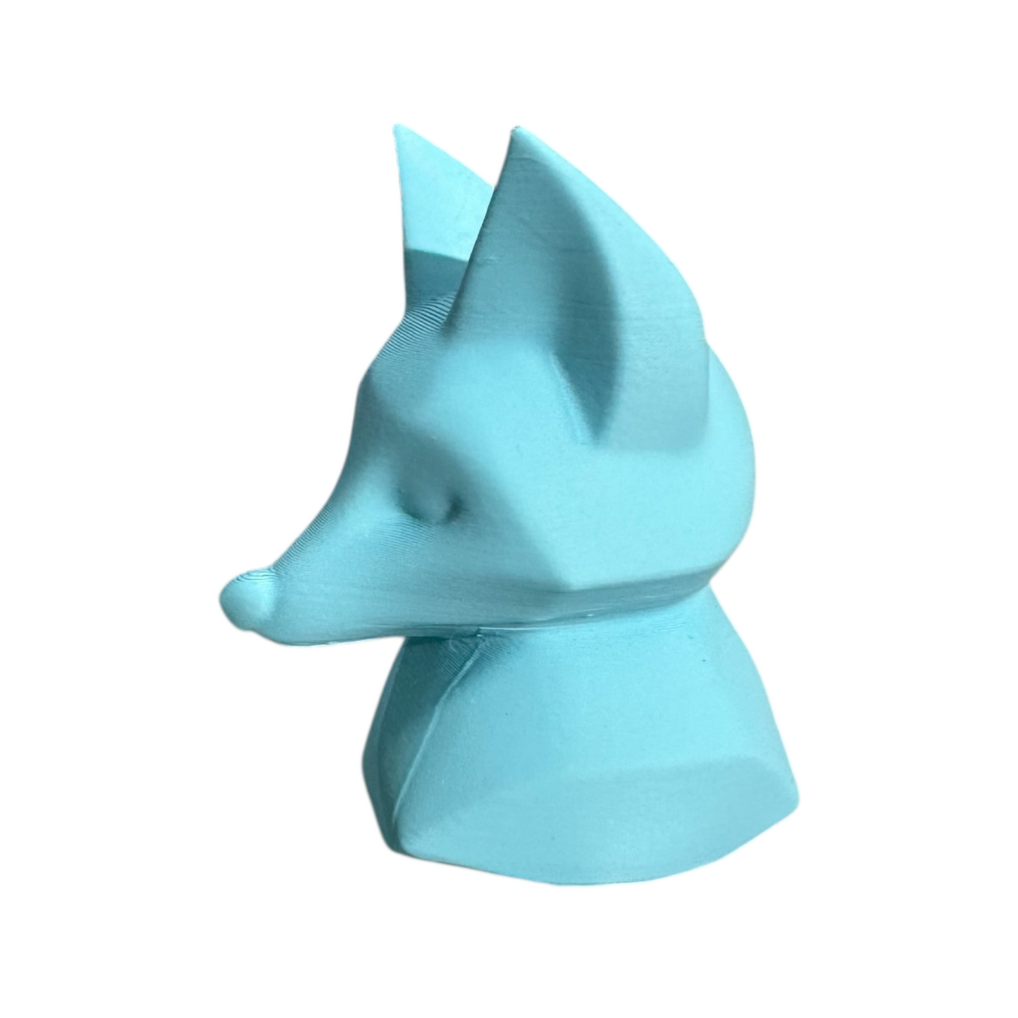 MuZooz™ 3D-Printed Fox Bust Music Shaker – Eco-Friendly PLA Sculpture
