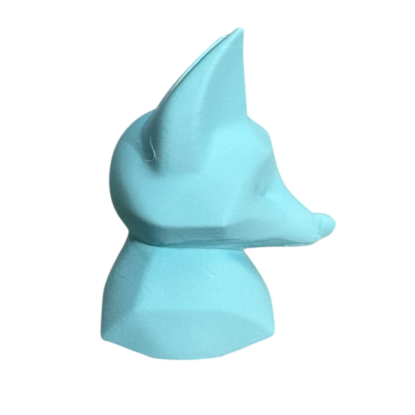 MuZooz™ 3D-Printed Fox Bust Music Shaker – Eco-Friendly PLA Sculpture