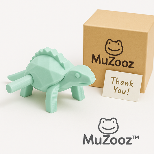 MuZooz™ Turtle Guiro – 3D Printed Musical Animal