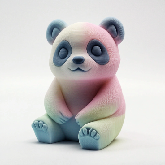 Panda Whistle – 3D Printed Musical Toy (Digital File)