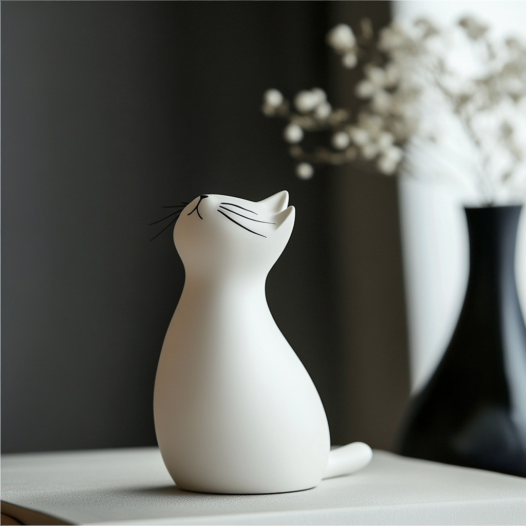 Cat Percussion and Whistle – 3D Printed Musical Toy (Digital File)