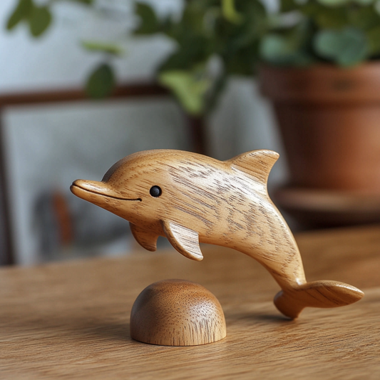 Dolphin Whistle and Percussion – 3D Printed Musical Toy (Digital File)