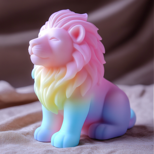 Lion Whistle – 3D Printed Musical Toy (Digital File)
